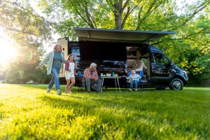 family camping with Ultimate RV