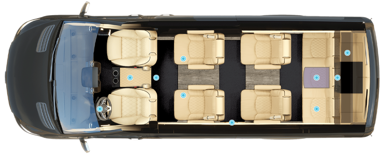 A Luxury Mercedes Sprinter Passenger Van — Ultimate Freedom